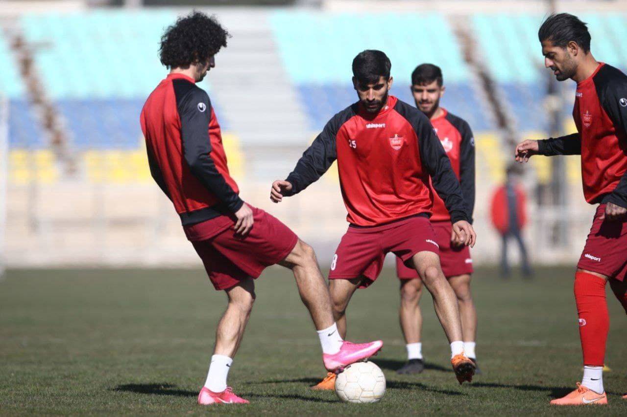 خبر خوش از تمرین پرسپولیس