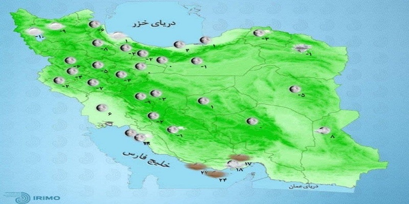 سامانه بارشی چهارشنبه وارد کشور می‌شود