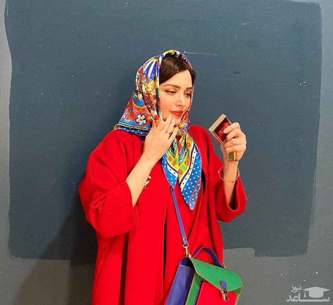استایل زیبا و رنگی رنگی بهنوش طباطبایی + عکس
