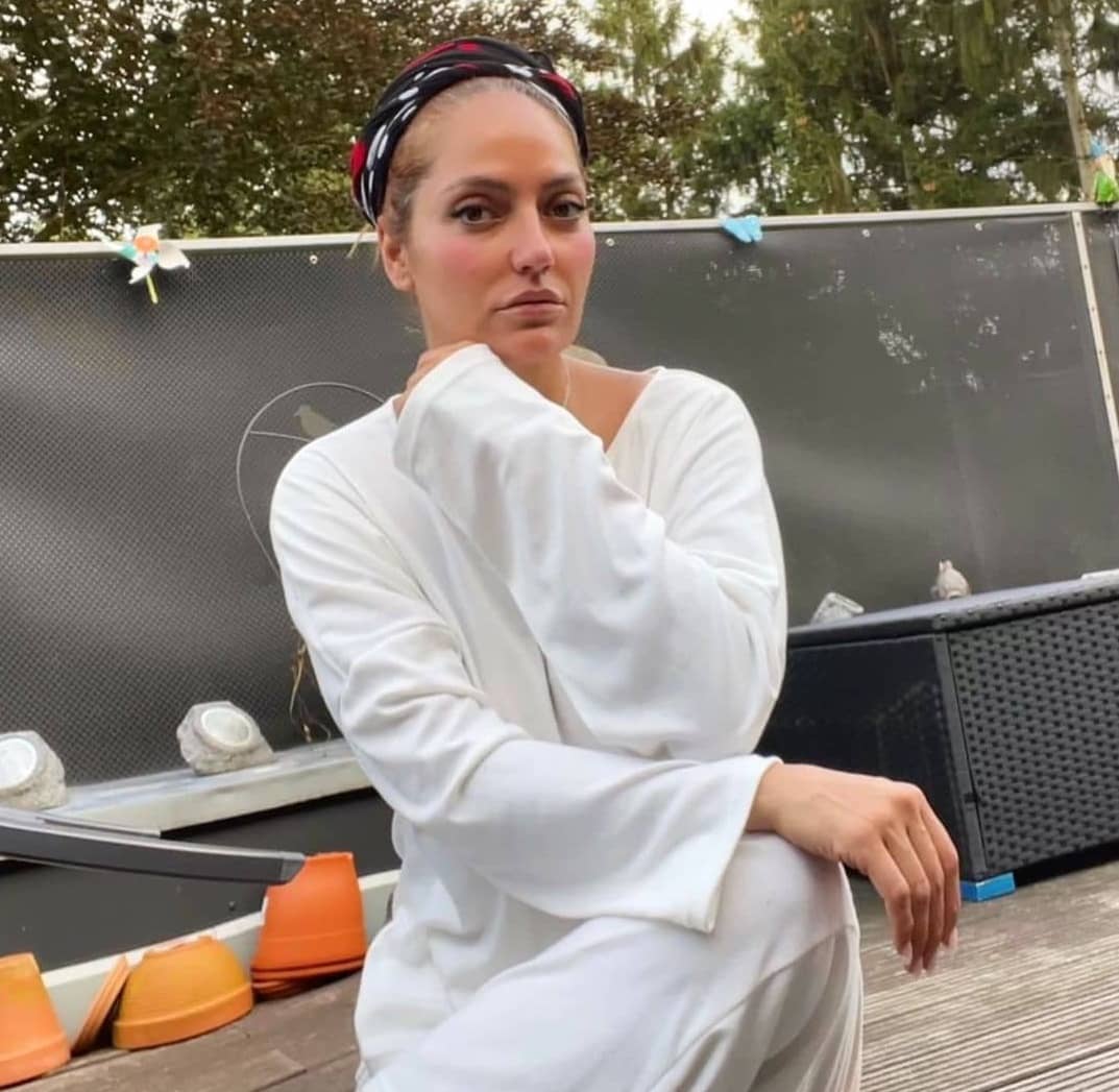 مهناز افشار با لباس یوگا و چهره‌ای متفاوت/عکس