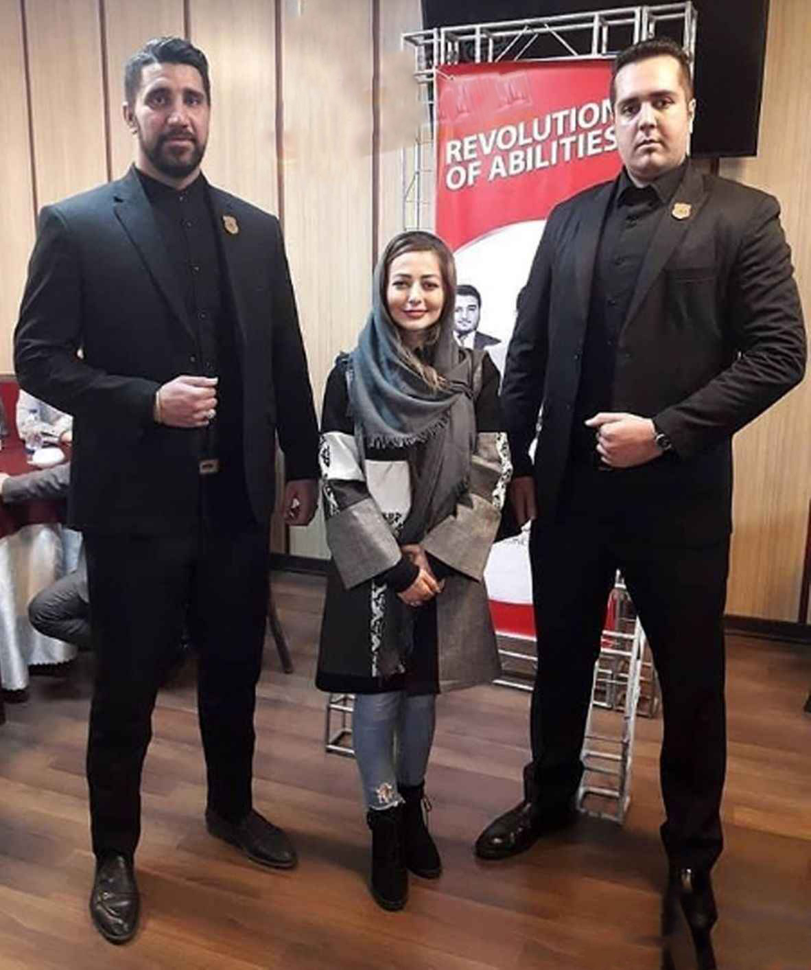 نفیسه روشن بعد کتک خوردن بین 2 بادیگارد/عکس