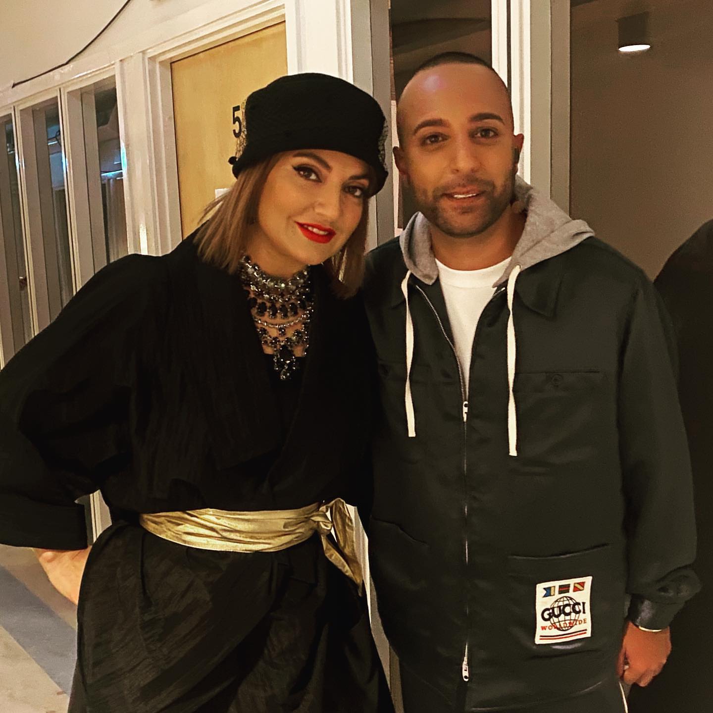 عکس خصوصی خواننده لس آنجلسی با مهناز افشار