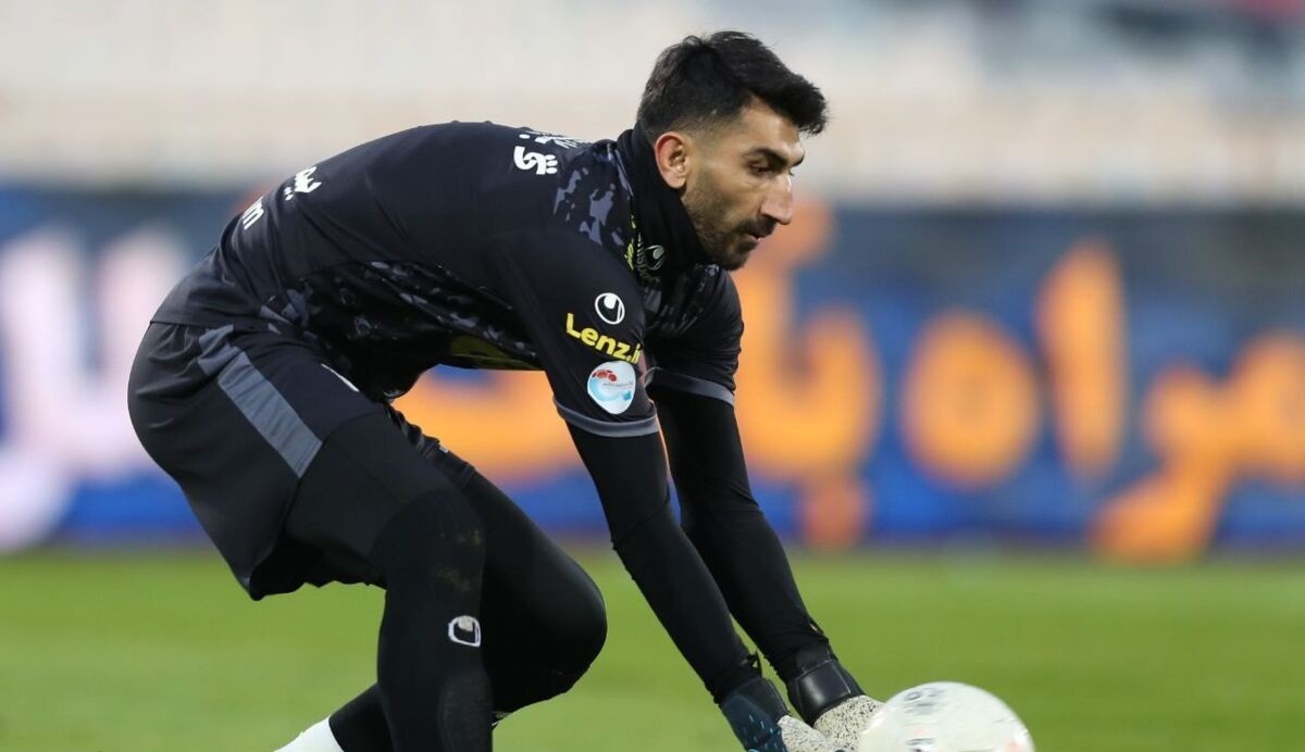 بیرانوند حسابی ترسیده است : خدا واقعا به پرسپولیس رحم کرد!