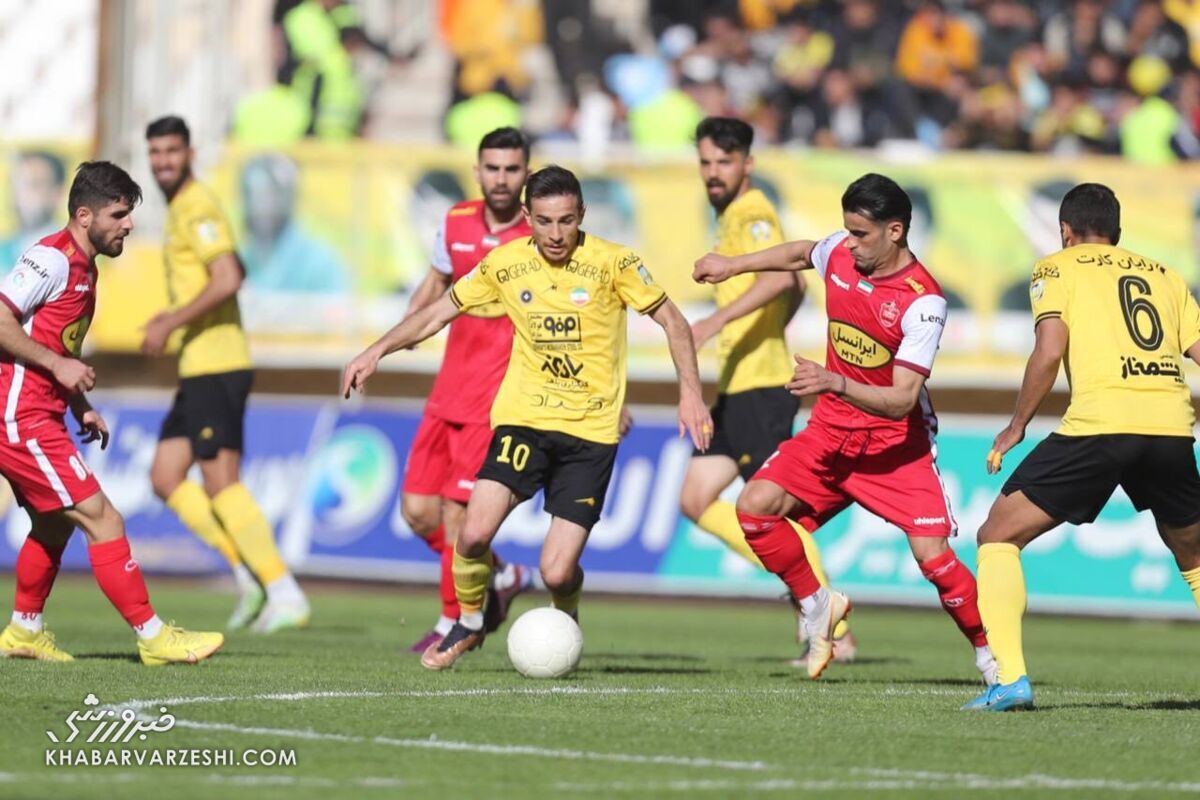 نقره داغ شدن سپاهان به خاطر پرسپولیس