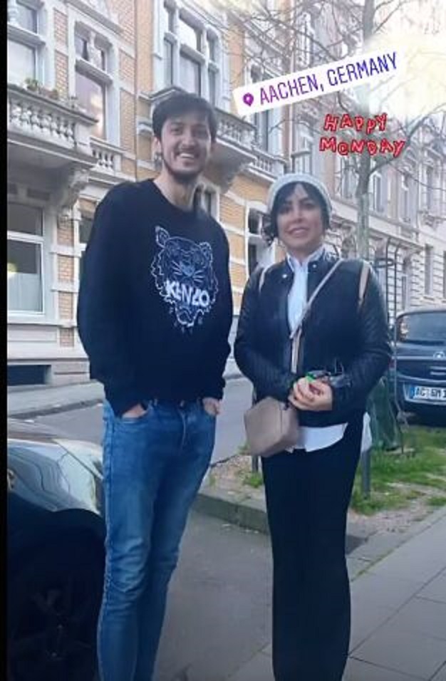 خانم هنرپیشه مهمان سردار آزمون شد