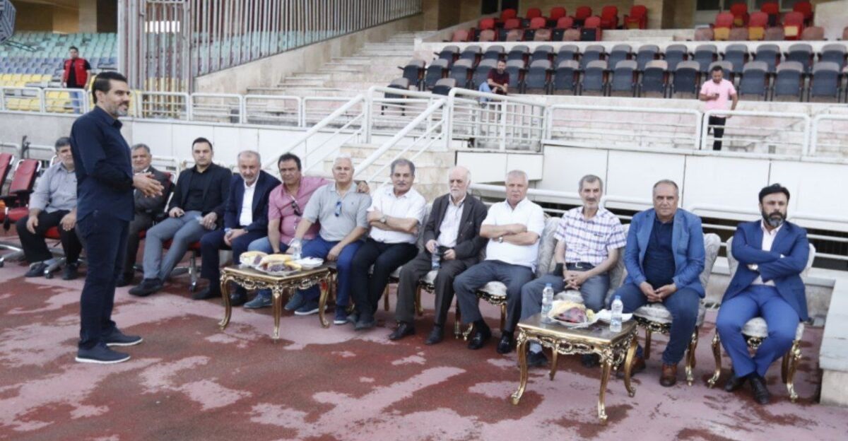 مهمانان ویژه در نخستین تمرین پرسپولیس