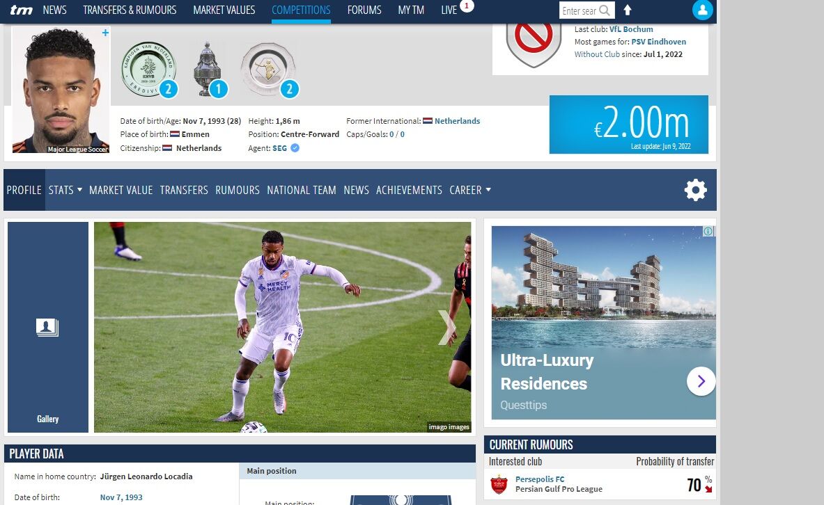 باارزش‌ترین بازیکن لیگ برتر پرسپولیسی می‌شود