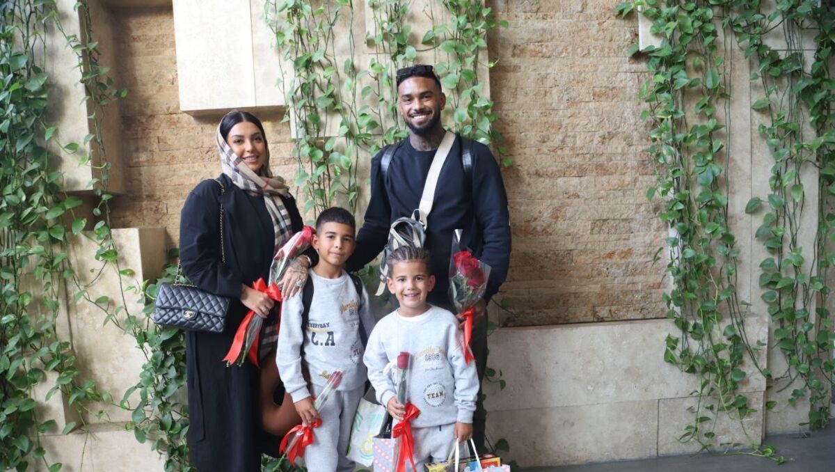 عکس همسر ستاره خارجی پرسپولیس غوغا به پا کرد