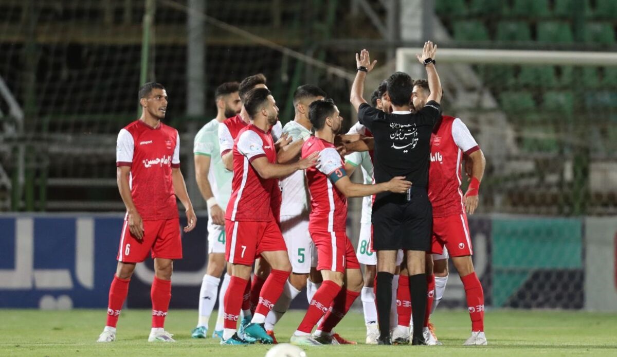 اتفاق عجیب ؛ حاشیه باورنکردنی از دیدار پرسپولیس در اصفهان