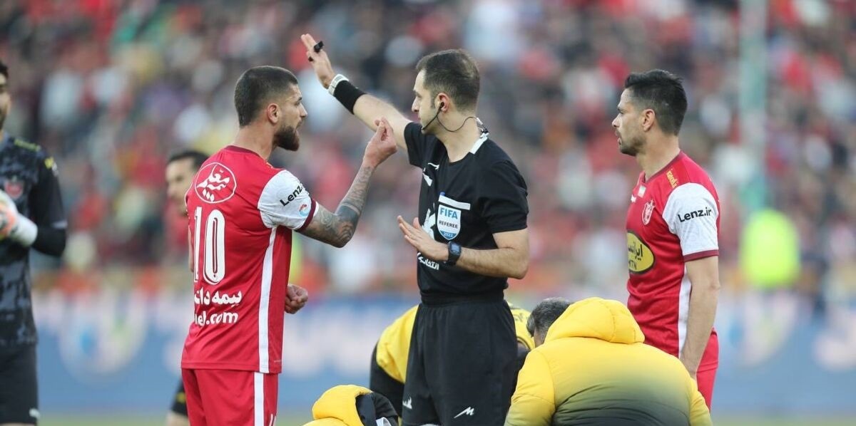 داور بد یمن برای پرسپولیس در دربی