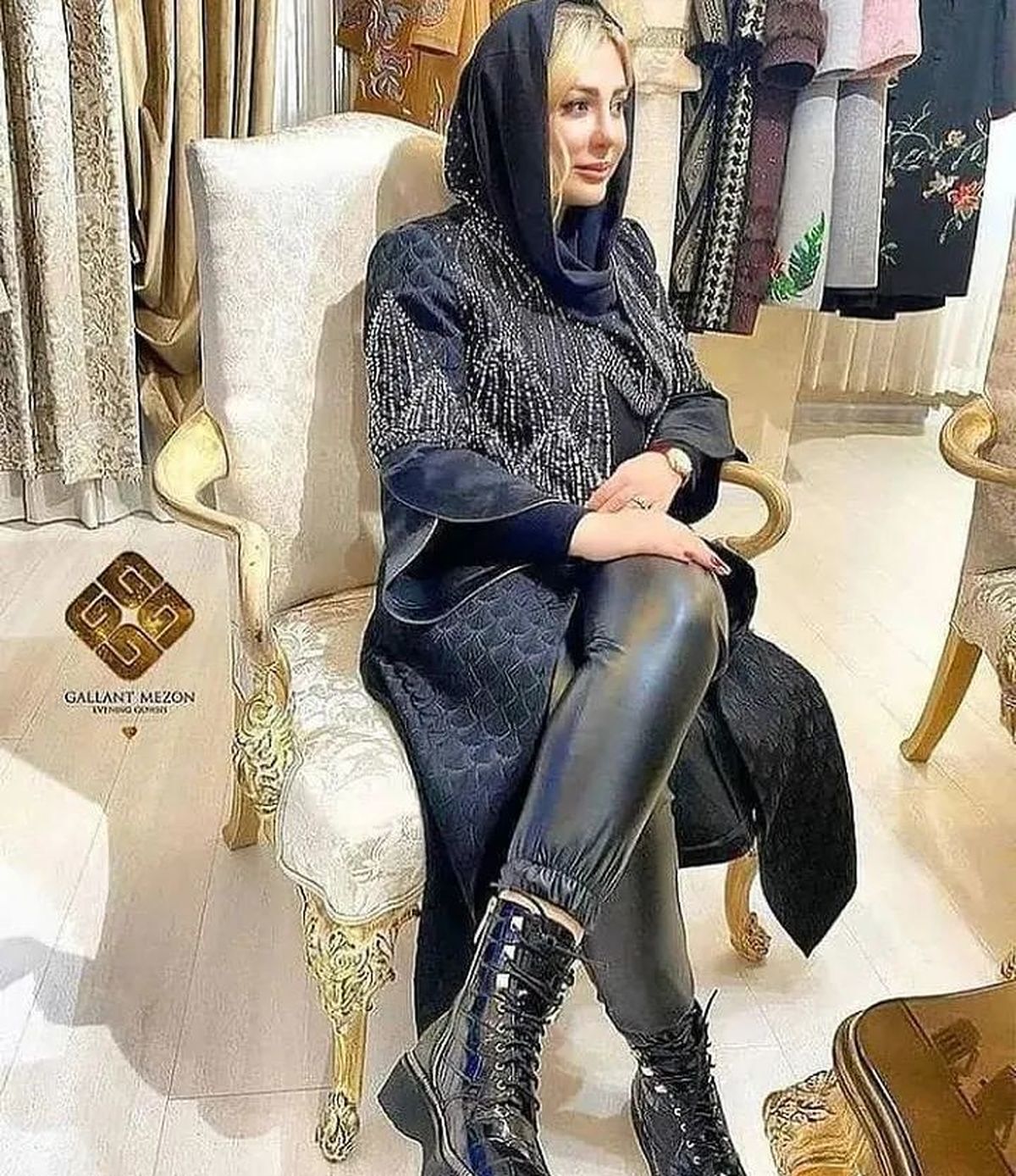 جنجال ساپورت چسبان و بدن نمای نیوشا ضیغمی/عکس