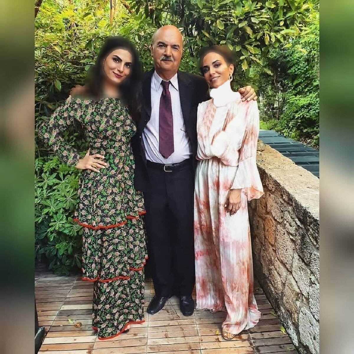 جنجال استایل جدید همسر زیبا و دختران جذاب ایرج طهماسب /عکس جنجال استایل جدید همسر زیبا و دختران جذاب ایرج طهماسب /عکس