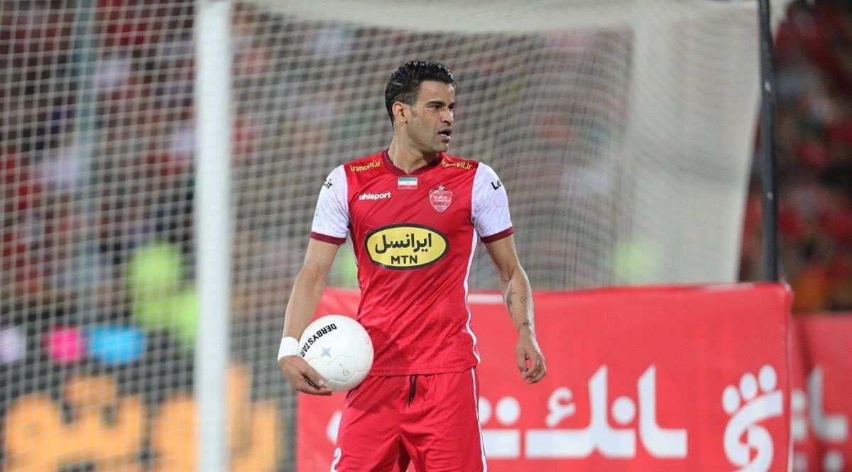 کسی جلودار این پرسپولیسی نیست ؛ ستاره یحیی میخش را محکم کوبید