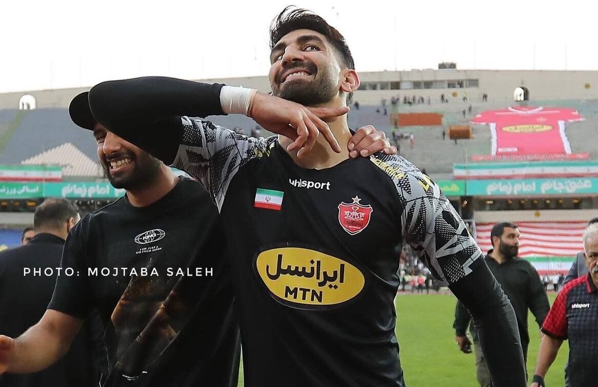 تقلید عجیب علیرضا بیرانوند از مهدی طارمی