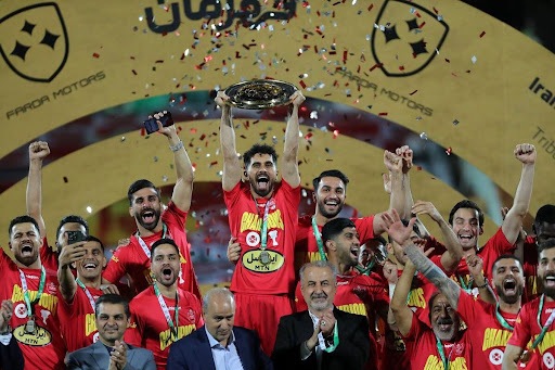 رقص و پایکوبی پرسپولیسی‌ها با «ابی» و «سندی»