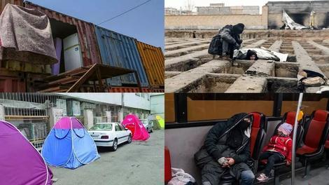 گزارش تکان دهنده مرکز پژوهش‌ های مجلس از شیوع 8 مدل بی خانمانی در کشور : پشت‌‌‌بام‌خوابی، موتورخانه‌خوابی، ماشین‌‌‌خوابی، گورخوابی، هم‌‌‌خانگی دو یا چند خانواده و ...