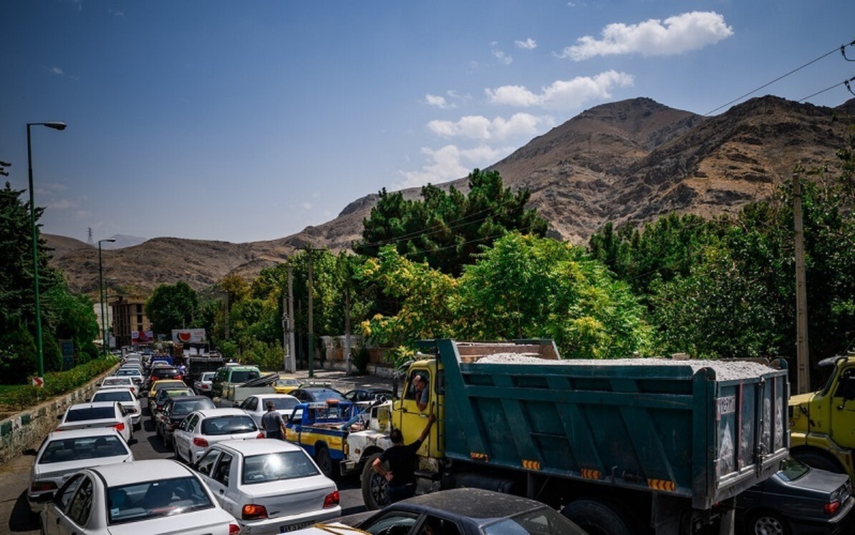 محدودیت ترافیکی در جاده کرج- چالوس محدودیت ترافیکی در جاده کرج- چالوس