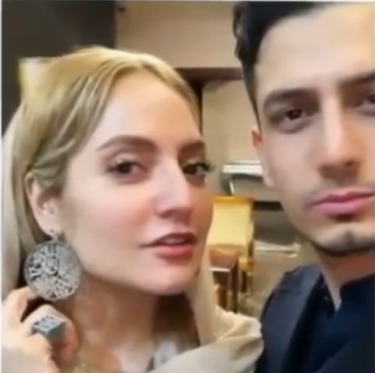 لو رفتن عکس شوهر جدید  و کم سن مهناز افشار