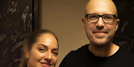 رونمایی مهناز افشار از دومین شوهر آمریکایی اش/عکس