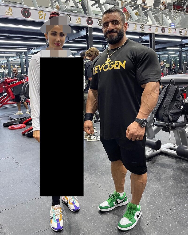 جنجال عکس هادی چوپان با دختر زیبا و ورزشکار