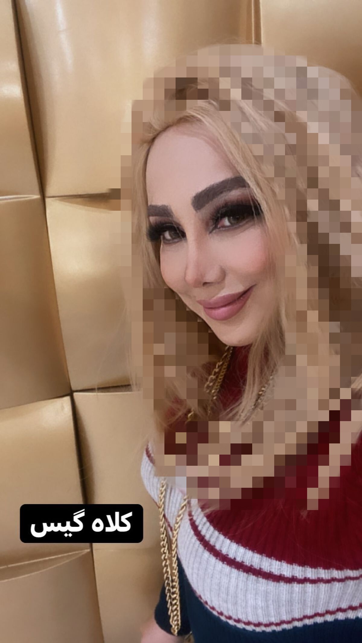 زیبایی بهنوش بختیاری با این موهای بلوند/عکس