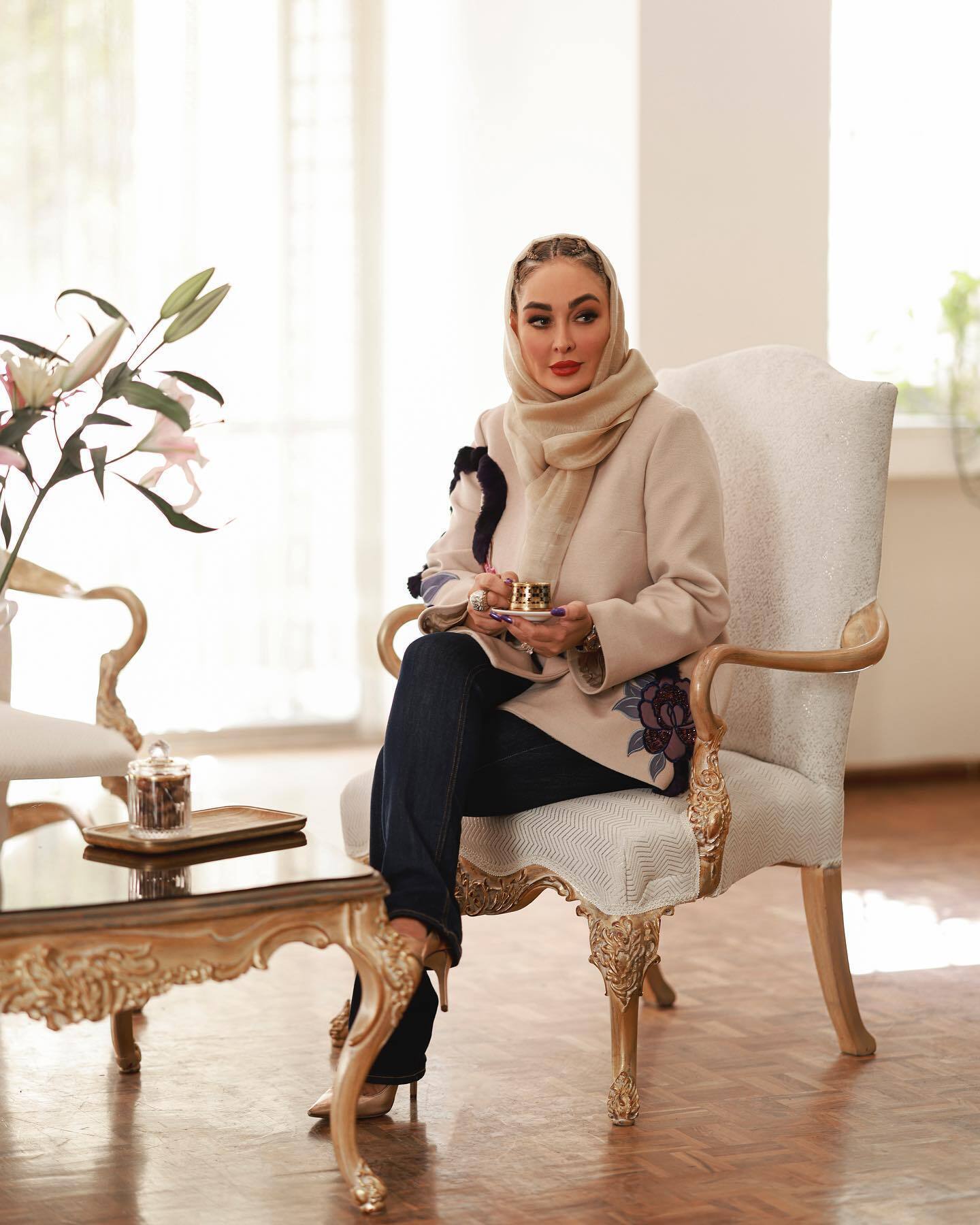 جنجال استایل شیک و ناز الهام حمیدی/عکس