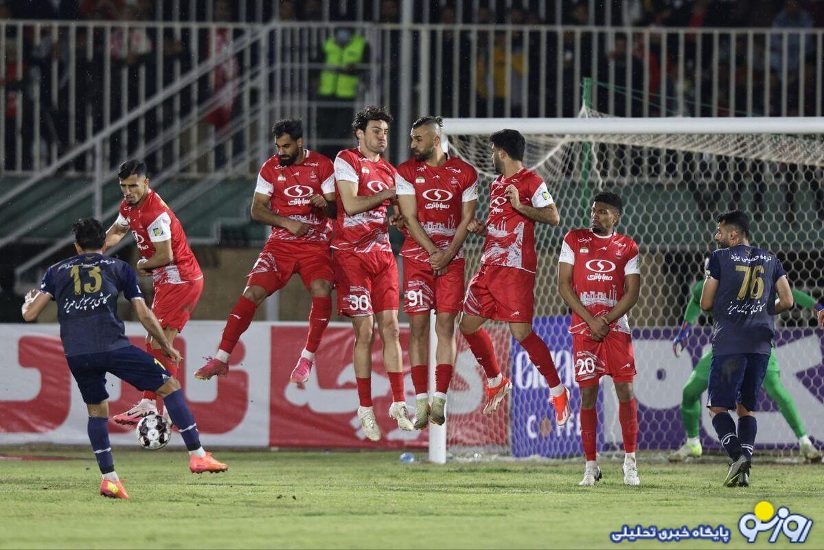 فرار پرسپولیس از دریافت انفرادیترین گل لیگ