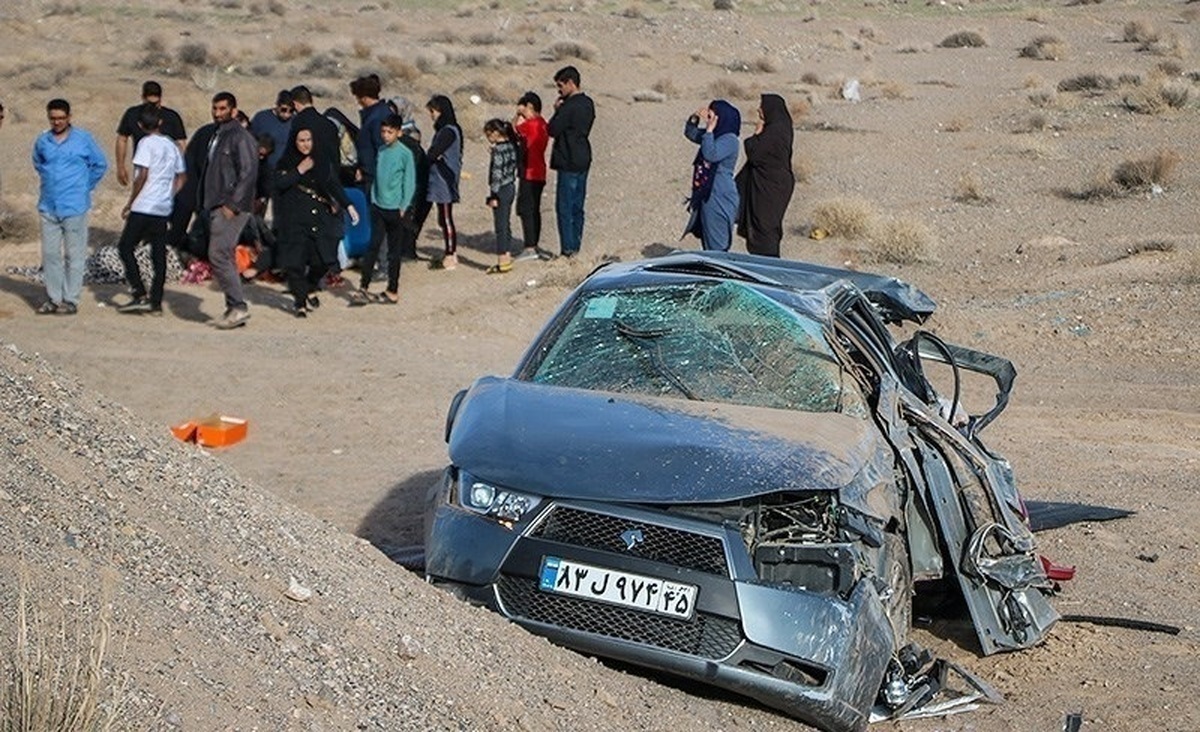 فوت هزار و ۶۵ نفر بر اثر تصادفات رانندگی در تعطیلات