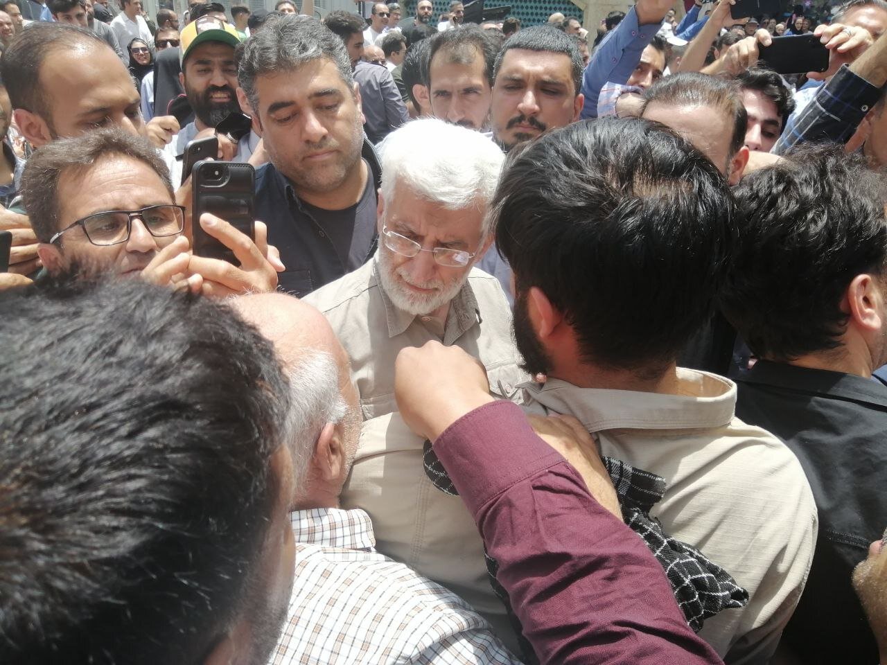 کپی‌برداری سعید جلیلی از روی دست احمدی‌نژاد