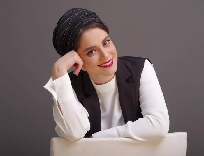 عکس عاشقانه غزل شاکری و همسرش در یک مراسم