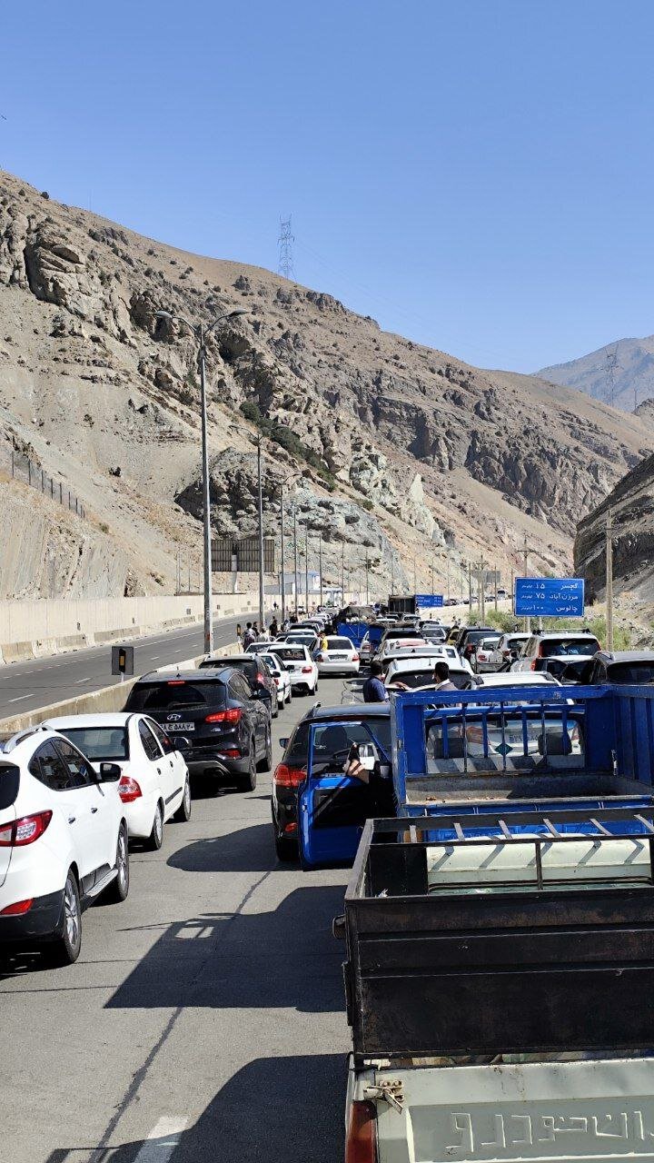 ترافیک شدید مسافران شمال را گرفتار کرد