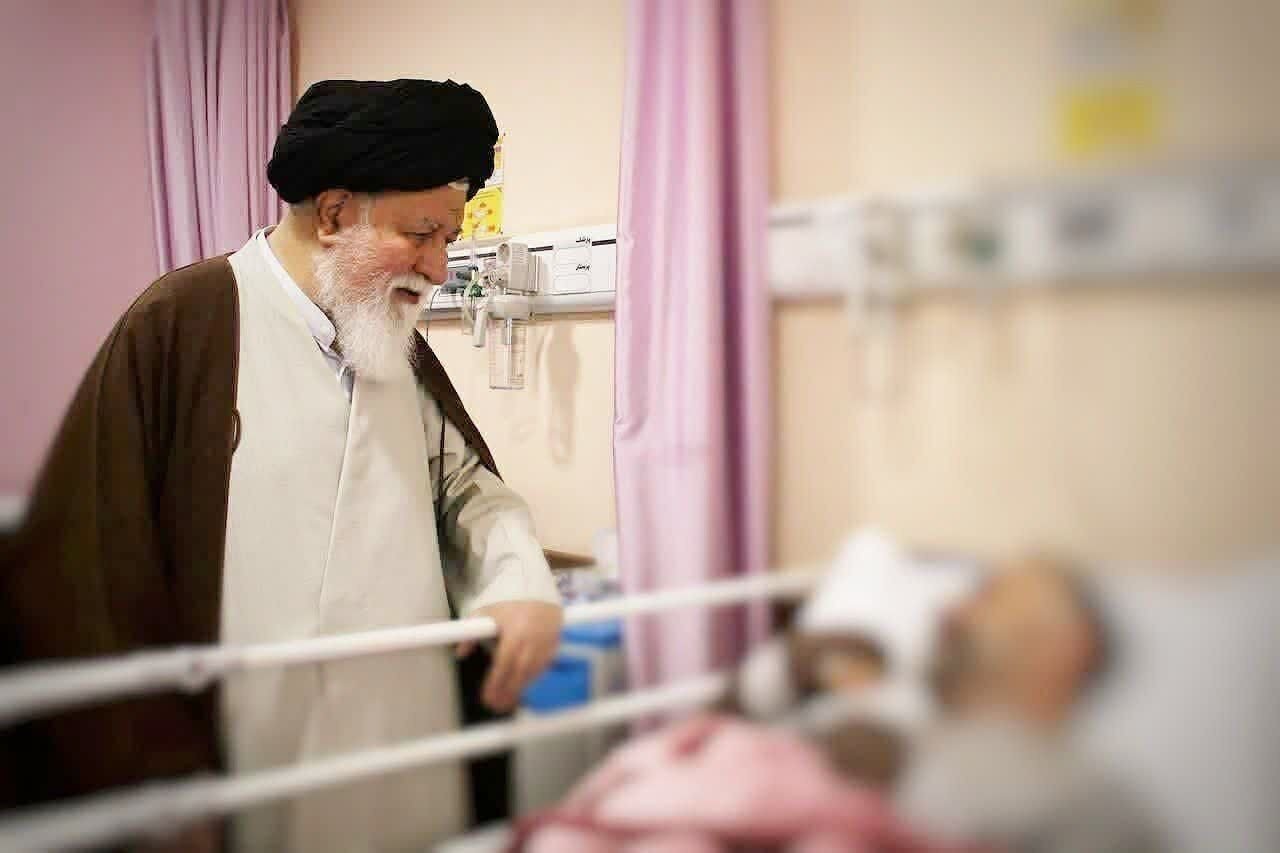 عکسی از علمالهدی که در بیمارستان منتشر شد