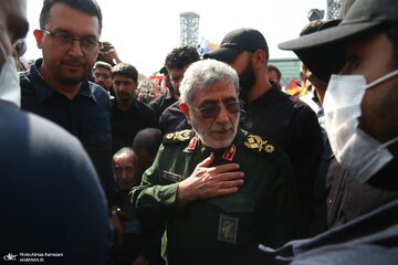 عکس خاص از سردار قاآنی بعد از شایعات اخیر