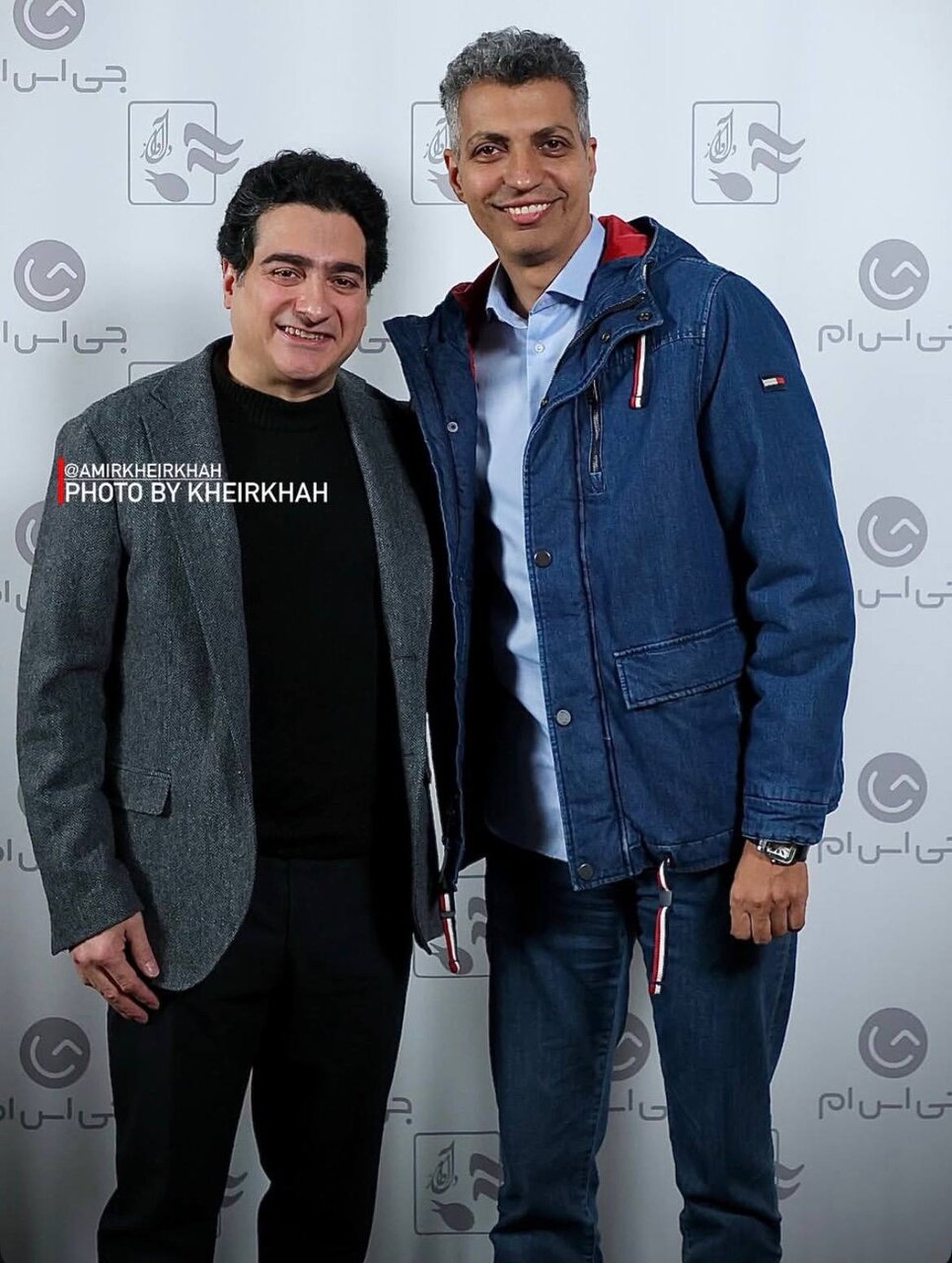 عکس| دیدار صمیمی عادل فردوسی‌پور و همایون شجریان