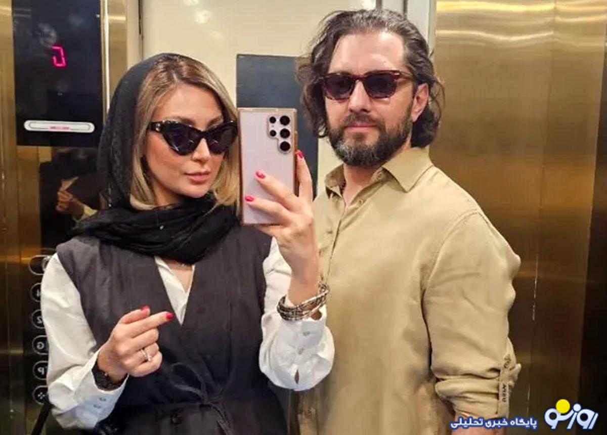 تصاویر یلدایی توامان کریسمسی همسر بهرام رادان تصاویر یلدایی توامان کریسمسی همسر بهرام رادان