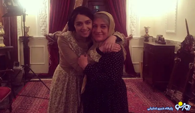 ترانه علیدوستی در پشت صحنه سریال شهرزاد ترانه علیدوستی در پشت صحنه سریال شهرزاد