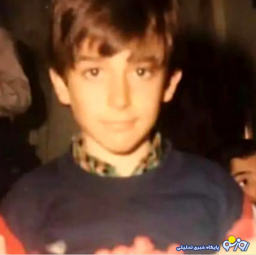 محمدرضا گلزار در نوجوانی و در یک مهمانی