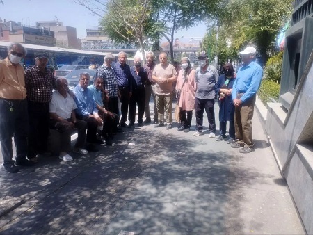 تجمع بازنشستگان تامین اجتماعی در چند شهر + عکس
