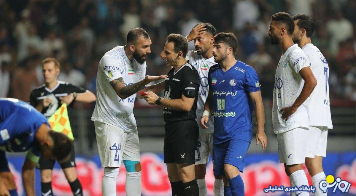 داور سر استقلال را برید/ استقلالی‌ها رسماً یک پنالتی از بازی اهواز طلبکار شدند