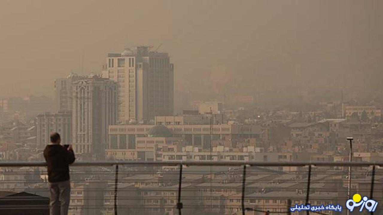 آلودگی هوای تهران ادامه دارد