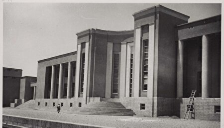 ساخت دانشگاه تهران ۹۰ سال پیش/عکس