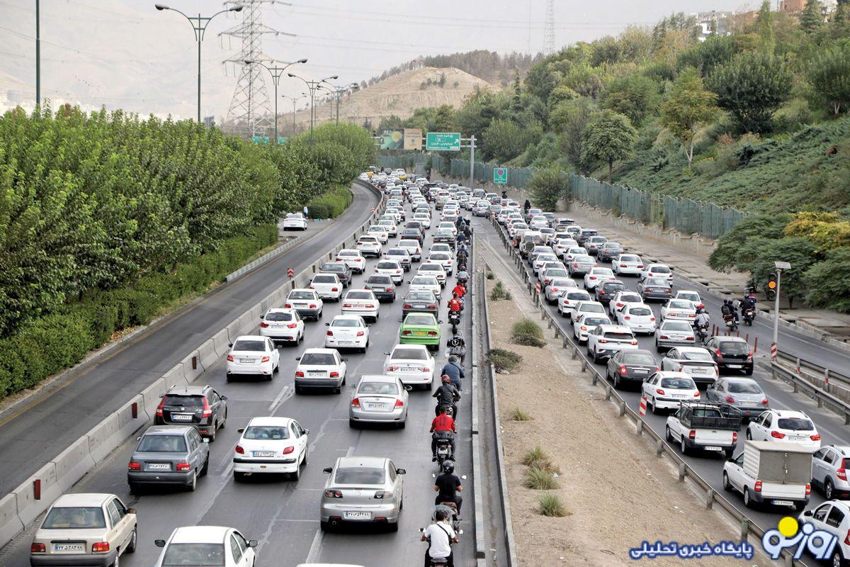 تهران در اختیار موتورسوارها!