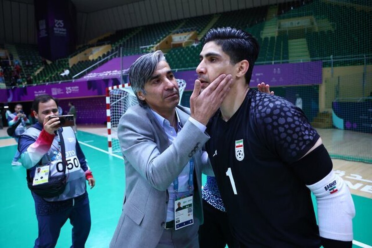 دروازه‌بان تیم ملی فوتسال: مدالم را به گردن نمی‌اندازم