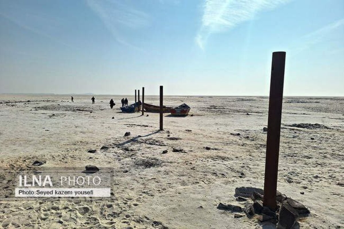 وضعیت وحشتناک این روزهای دریاچه ارومیه