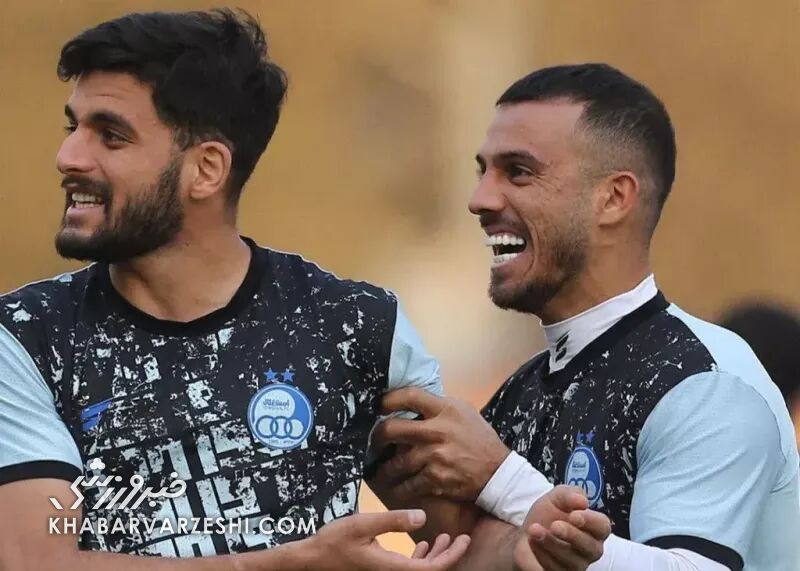 استقلالی‌ها تمرین پنالتی کردند +عکس