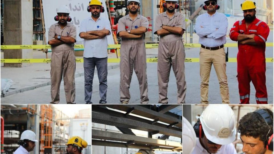 پیشرفت چشمگیر در مسیر راه‌اندازی؛    بخار فشار بالا وارد مجتمع پتروشیمی صدف خلیج‌فارس شد