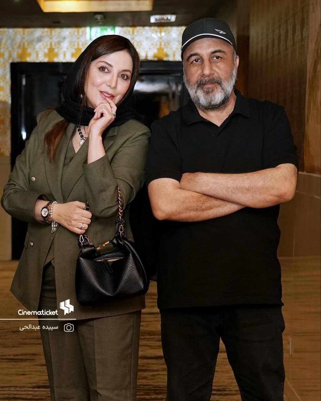 حضور رضا عطاران و رویا میرعلمی در اکران فیلم سینما شهر قصه