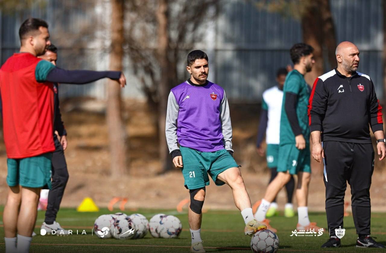 عکس| استایل ترسناک ستاره پرسپولیس برای دربی