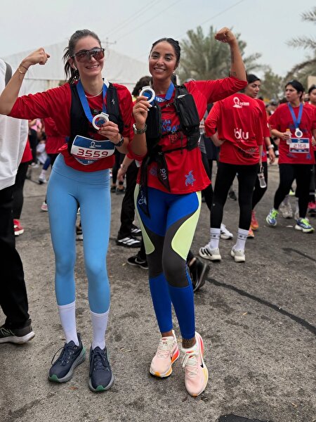 نفرات برتر ماراتن زنان کیش/عکس