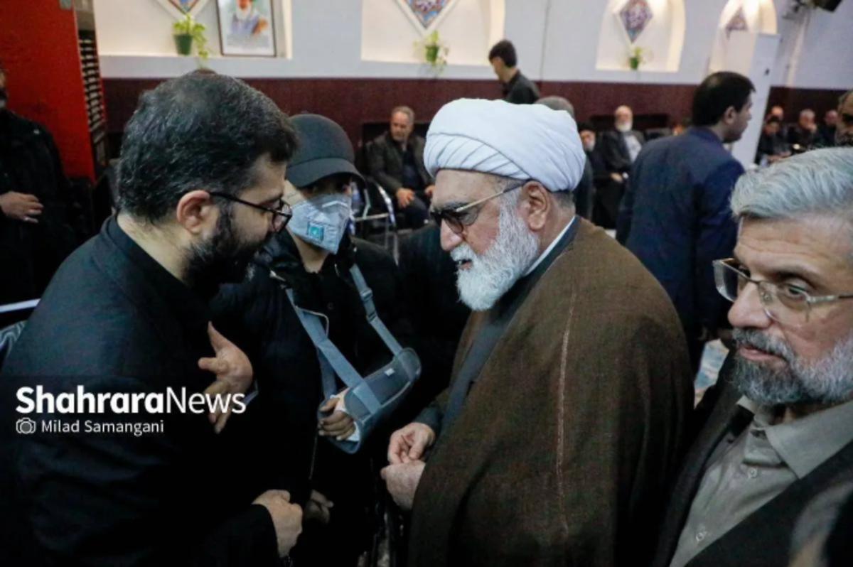 تصاویری از مراسم ترحیم خانواده سقاب اصفهانی